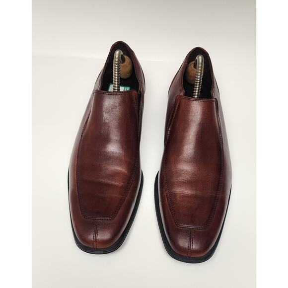 Cole Haan Shoes Men's Brown Slip-On Casual Dress Loafer Shoes Size 9.5 M - Picture 5 of 11